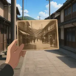 かつて — 예전에